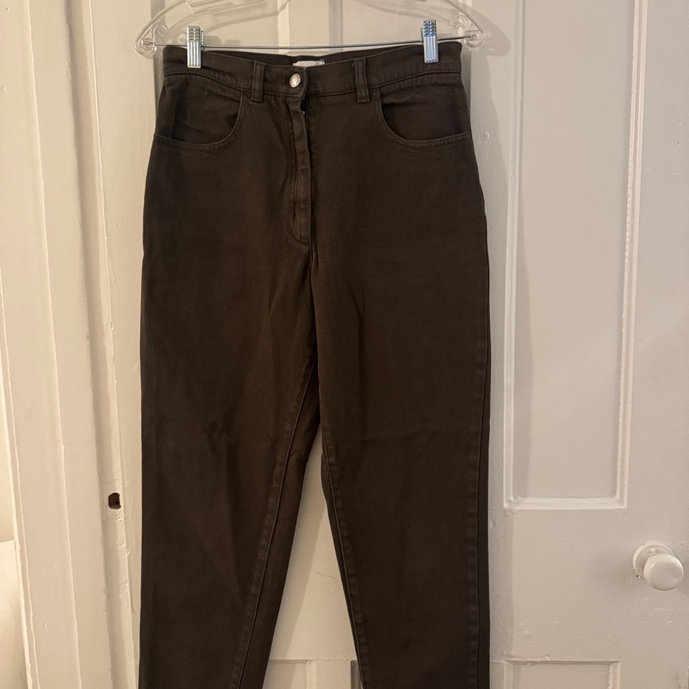 Wilfred Free Deep Olive Green Jeans